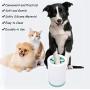 Kwispel Dog Paw Cleaner - Portable Dog Paw Cleaner Foot Washer Cup for Small Medium Dogs and Cats Muddy Paw