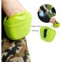 QERNTPEY Dog Treat Pouch for Training Waterproof Dog Treat Training Pouch Bag Silicone Pet Travel Treat Bag Pet Training Bag Easily Carries Pet Toys, Kibble, Treats