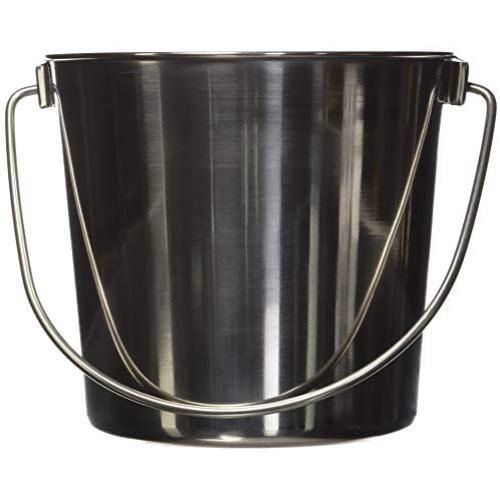 Advance Pet Products Heavy Stainless Steel Round Bucket