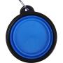 Collapsible Dog Bowls for Travel - Foldable Portable Pet Water Food Bowl Feeding Watering Cup Dish with Waste Bag Dispenser Lightweight for Walking Camping Parking Traveling