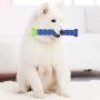 FAMKIT Silicone Blue Green Pet Molar Tooth Cleaner Brushing Stick Cleaning Supplies Toothbrush Toy for Dogs
