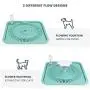 Cat Fountain,74oz/2.2L Cat Flower Fountain with 2 Flow Settings,Healthy and Hygienic Cat Automatic Water Dispenser Super Quiet with 1 Filter & 1 Green Cover Replacement Mat for Dogs,Cats,Multiple Pets Cat Fountain,74oz/2.2L Cat Flower Fountain with 2 Flow Settings,Healthy and Hygienic Cat Automatic Water Dispenser Super Quiet with 1 Filter & 1 Green Cover Replacement Mat for Dogs,Cats,Multiple Pets