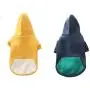 meioro Dog Clothes Hoodies Pet Cat Warm Soft Cotton Zipper Sweater Coat French Bulldog Pug (XS, Yellow)