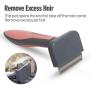 Dog Brush and Cat Brush,Pet Grooming Brush Deshedding Tool Reduces Shedding by Up to 95% Pet Hair