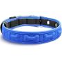 Metric USA Comfort Fit Soft Padded Dog Collar for Small Medium Large Dogs with Buckle Adjustable Comfortable Pet Collar, Blue, Small (6.5''-9'')