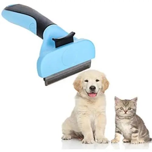 YABOO Dog Brush for Shedding,Cat Deshedding Tool,Professional Self Cleaning Pet Grooming Brush Effectively Reduces Shedding by UP to 95% for Pet Hair,Pet Comb YABOO Dog Brush for Shedding,Cat Deshedding Tool,Professional Self Cleaning Pet Grooming Brush Effectively Reduces Shedding by UP to 95% for Pet Hair,Pet Comb