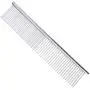 Pettom Pet Steel Grooming Tool Poodle Finishing Butter Comb, 7 1/2-inch L with Pet Nail Clippers Professional Stainless Steel Pettom Pet Steel Grooming Tool Poodle Finishing Butter Comb, 7 1/2-inch L with Pet Nail Clippers Professional Stainless Steel