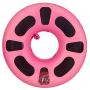 Relaxdays Pink Cat Toy Carousel with Mouse, Interactive Toy, Ball with Bell, Pet Training and Entertainment