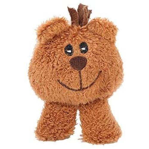 Ouken 1PC Pet Cat Toy Catnip Brown Bear Plush Toy Pet Supplies Interesting Interaction Toys with Cats Plush Toy for Cats Gift for Cats Bear