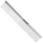 Professional Dog Grooming Greyhound Combs for Dogs Chrome Comb - Choose Size (Fine/Coarse Comb)