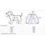 Blueberry Pet Soft & Comfortable 3M Reflective Pastel Colors Padded Dog Harness, 4 Colors, Matching Collar & Leash Available Separately