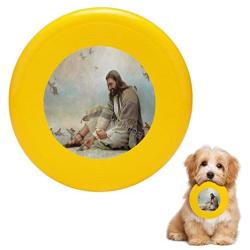 Pet Frisbee Flying Disc Dog Toy - Multifunction Even A Sparrow Greg Olsen