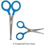 Top Performance 5-Piece Shear Kits with Cases — Durable Shears for Grooming Dogs