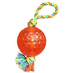 Boss Pet Chomper TPR Ball Rope Tug