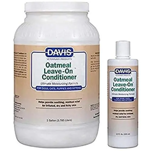 Davis Oatmeal Leave-On Dog and Cat Conditioner, 1-Gallon Davis Oatmeal Leave-On Dog and Cat Conditioner, 1-Gallon