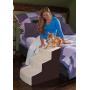 Pet Gear Easy Step Deluxe Soft Step, Cat/Dog Stairs, Sturdy, Lightweight/Portable, Machine Washable Cover