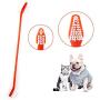 Dog Tooth Brushing Toys with Beef Taste Cat Toothpaste for Dogs, Dog Toothbrush Set -1 Long Brush & 1 Finger Toothbrush for Small Dogs, 3 in 1, Dog Chew Toys