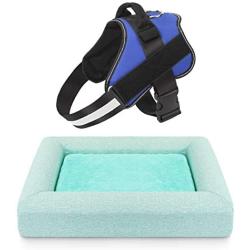 Bolux Dog Harness, Memory Foam Pet Bed, Plush Dog Beds for Small & Medium Dogs Clearance