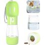 Yiflin Dog Water Bottle for Walking, Dog Travel Water Bottle, Portable Pet Water Bottle for Dogs, Portable Dog Bowl Water Bottle, Travel Dog Water Dispenser, Lightweight & Convenient and BPA Free
