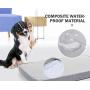 Pecute Orthopedic Dog Bed, Thick Memory Foam Dog Bed for Good Support, Dog Crate Bed with Washable Cover and Waterproof Inner Lining, Plush Mattress for Joint Pain Relief (35X22IN)