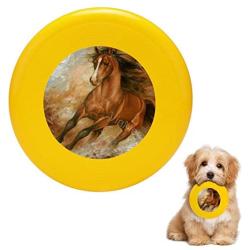 Pet Frisbee Flying Disc Dog Toy - Multifunction Horse1 Arthur Braginsky
