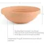 Awinro Cat Food Bowl, Shallow Pet Food Bowls Set, Handmade Clay Slow Feeding Supplies Bowls for cat, Original Design (Set of 1) Awinro Cat Food Bowl, Shallow Pet Food Bowls Set, Handmade Clay Slow Feeding Supplies Bowls for cat, Original Design (Set of 1)