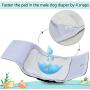 LUXJA Reusable Male Dog Diaper Pads (6 Pack), L2