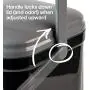 PetFusion Portable Outdoor Pet Waste Disposal. Innovative Dog Waste Station with Locking Handle, Universal Dog Poop Bag Holder, Complimentary Deodorizer & 5 Waste Bags Incl. 12 Month Warranty