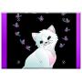 Triple Blank Wall Plate Cover - Cat Kitten Domestic Cat Small Cat Animal Pet