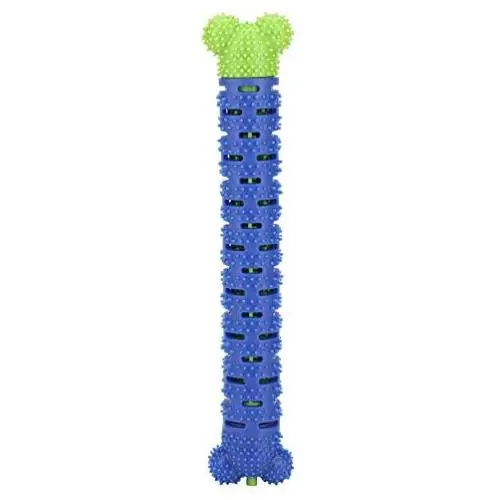 FAMKIT Silicone Blue Green Pet Molar Tooth Cleaner Brushing Stick Cleaning Supplies Toothbrush Toy for Dogs FAMKIT Silicone Blue Green Pet Molar Tooth Cleaner Brushing Stick Cleaning Supplies Toothbrush Toy for Dogs