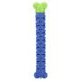 FAMKIT Silicone Blue Green Pet Molar Tooth Cleaner Brushing Stick Cleaning Supplies Toothbrush Toy for Dogs