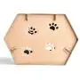 Dr.NONO Cat House Scratcher Post Cardboard Condo Cave with Catnip,Pet House Apartment,Made of Recyclable Cardboard Material Dr.NONO Cat House Scratcher Post Cardboard Condo Cave with Catnip,Pet House Apartment,Made of Recyclable Cardboard Material
