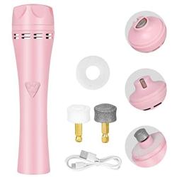 Dog Nail Grinder,Pet Nail Grinder with Dust Suction Function,Pet Claw Trimmer 3 Ports Professional and USB Rechargeable Paws Electric Grooming Tool for Small Medium Large Dogs & Cats