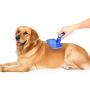 Lucco Self Cleaning Slicker Brush, Pet Sheeding Grooming Brush For Dogs and Cats Gently Removes Sheeding Loose Hair Easy to Clean