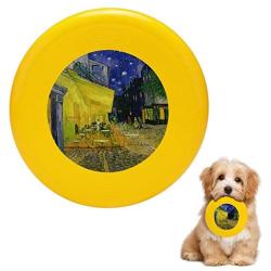 Pet Frisbee Flying Disc Dog Toy - Multifunction 1 Cafe Terrace Arles Vincent Van Gogh