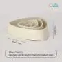 Gavenia Pet Bowl Slow, Feeder Dog Bowl Interactive Bloat Stop Dog Bowl, Eco-Friendly Non Toxic Non-Slip Puzzle Bowl Fun Feeder, 8 L × 2 H Gavenia Pet Bowl Slow, Feeder Dog Bowl Interactive Bloat Stop Dog Bowl, Eco-Friendly Non Toxic Non-Slip Puzzle Bowl Fun Feeder, 8 L × 2 H