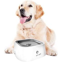 YOUTHINK Pet Water Bowl Anti-Spill Automatic Dog Bowl Vehicle Carried Floating Bowl Slow Water Feeder for Dogs Cats.