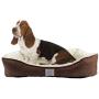 furpawz Dog Bed - Machine Washable - Soft and Cozy for Dogs and Cats
