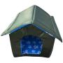 Godya Outdoor Pet House Weatherproof, Thickened Cat Nest Tent Cabin Feral Cat House Foldable Kitty House, Waterproof Rainproof Dog House Shelter