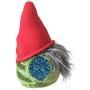 Midlee Gnome Hidden Ball Christmas Dog Toy