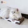 ComSaf Foldable Cat Scratcher Cardboard Refill, Expandable Corrugated Scratch Pad, Scratching Lounge Bed, Cat Training Toy for Cats Kitten, Furniture Protection, Revisible