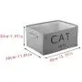 Pethiy Canvas cat Toy Basket Basket with Handles for Clothes Storage for cat/Dogs Toy Storage,pet bin,cat Toy bin,Pet Toy and Accessory Storage Bin Pethiy Canvas cat Toy Basket Basket with Handles for Clothes Storage for cat/Dogs Toy Storage,pet bin,cat Toy bin,Pet Toy and Accessory Storage Bin