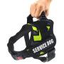 RubRab Dog Vest Harness with 2 Free Service Dog Patches Comfortable Padded Dog Training Vest with Handle Woven Polyester Nylon, Comfy Mesh Padding Reflective Breathable Adjustable Pet Halters