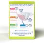 Disposable Dog Diapers with FlashDry Gel Technology - M, 32 Count