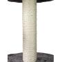ASPCA Deluxe Cat Condo & Hammock with Swat Toy, Wood Brown