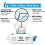 Petkin Petwipes – Big n Thick Extra Large Pet Wipes for Dogs and Cats – Cleans Face, Ears, Body and Eye Area – Super Convenient, Ideal for Home or Travel