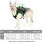 Beirui K9 Tactical Dog Harness for Medium Large Dogs,No Pull Military Dog Vest with Handle for Training Hiking