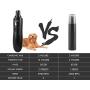 Pecute Dog Nail Grinder Rechargeable Electric Dog Nail Trimmer for Paw Grooming Gentle and Painless Nail Clippers for Small to Large Dogs