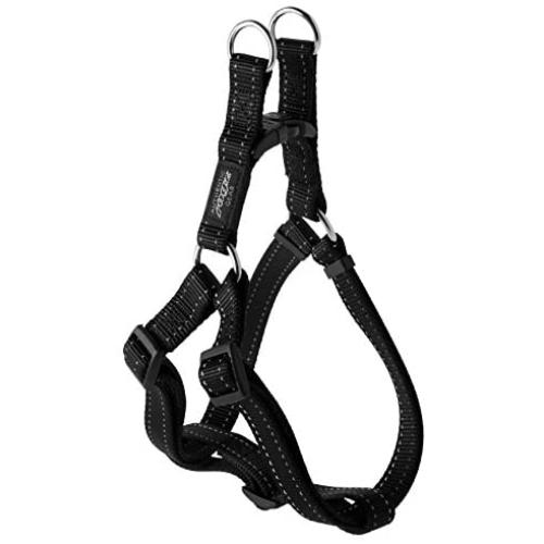 Rogz Utility Extra Large 1-Inch Reflective Lumberjack Adjustable Dog Step-in-Harness