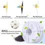 avbxcuecc Cat Fountain Filters Keeps Water Clear 6 Pack Activated Carbon Filter for Cat Flower Fountain Supplies
